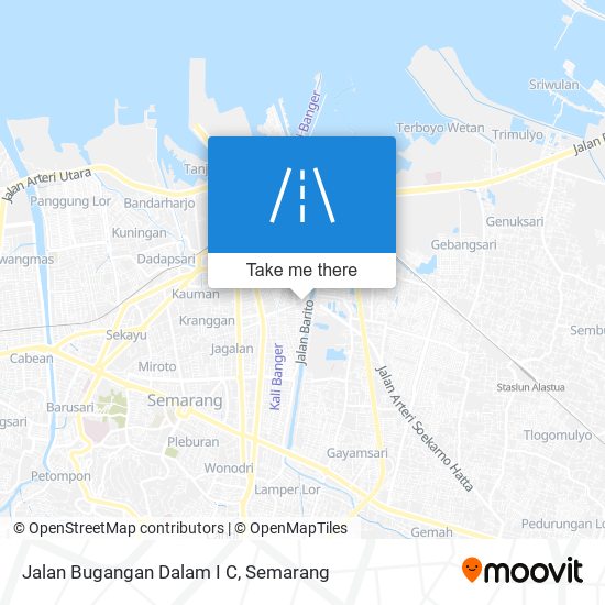 Jalan Bugangan Dalam I C map