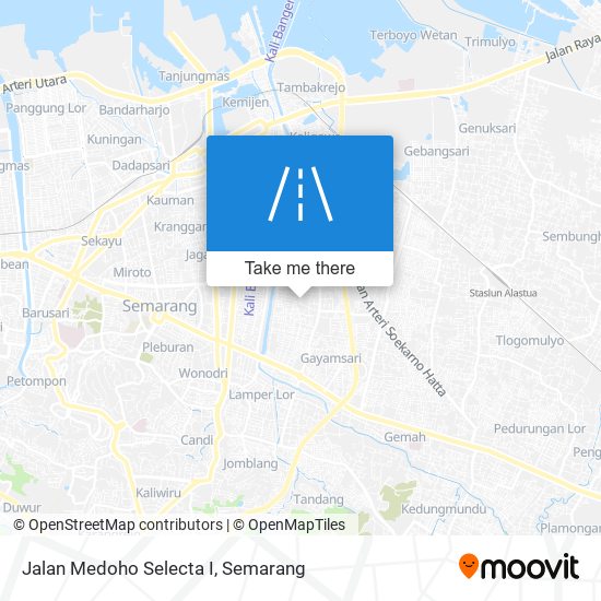 Jalan Medoho Selecta I map