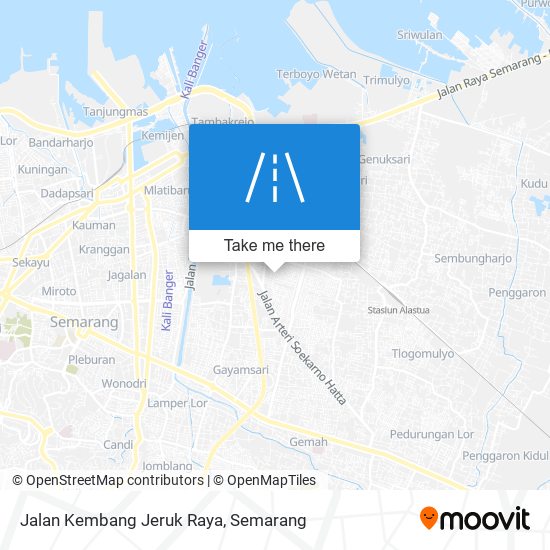 Jalan Kembang Jeruk Raya map