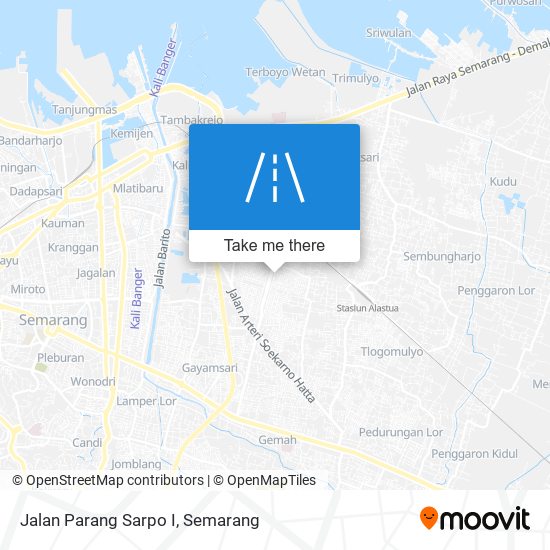 Jalan Parang Sarpo I map