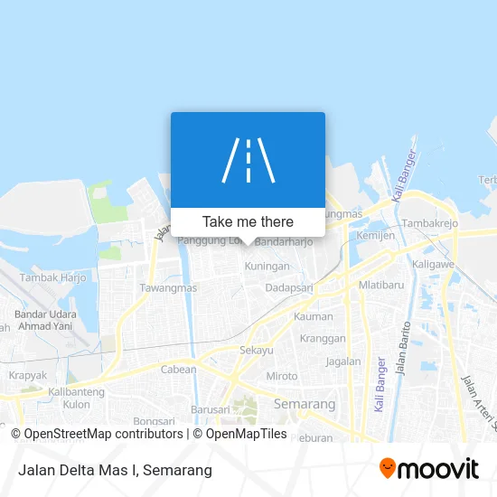 Jalan Delta Mas I map