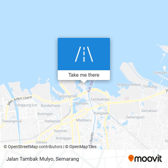 Jalan Tambak Mulyo map