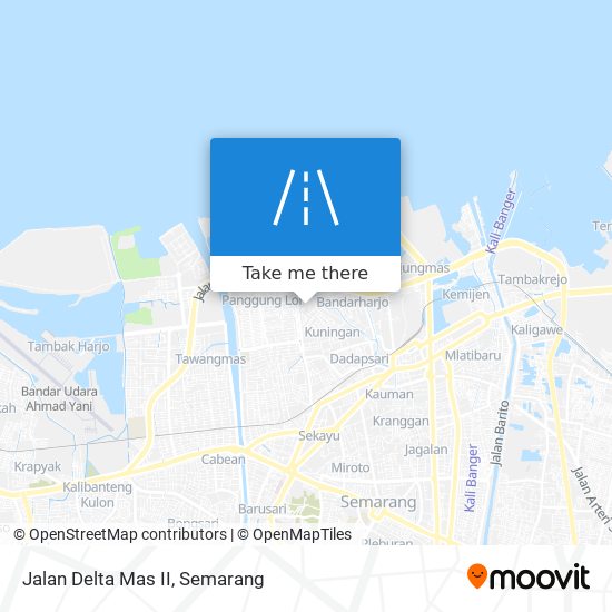 Jalan Delta Mas II map