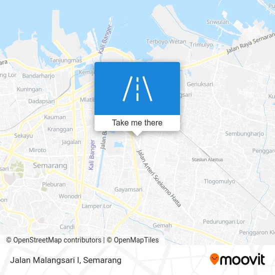 Jalan Malangsari I map