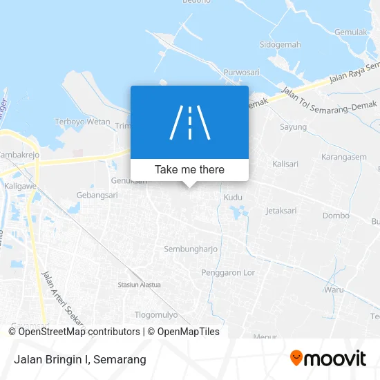 Jalan Bringin I map