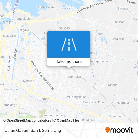 Jalan Gasem Sari I map