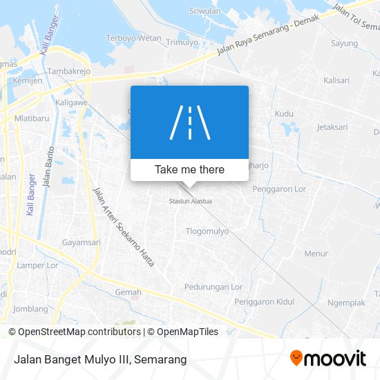 Jalan Banget Mulyo III map