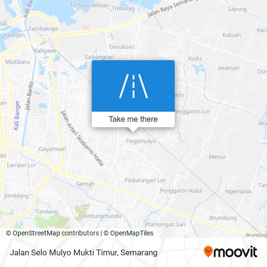 Jalan Selo Mulyo Mukti Timur map