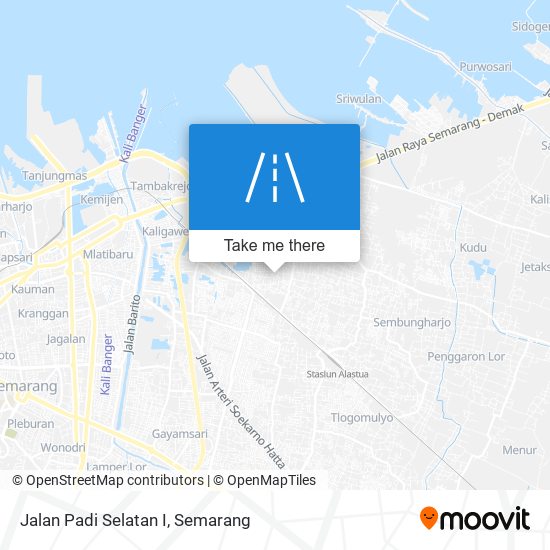 Jalan Padi Selatan I map