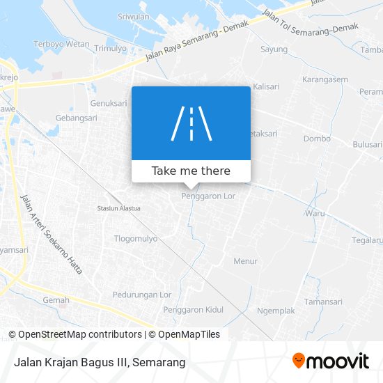 Jalan Krajan Bagus III map