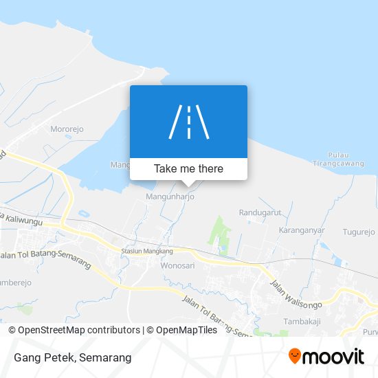 Gang Petek map