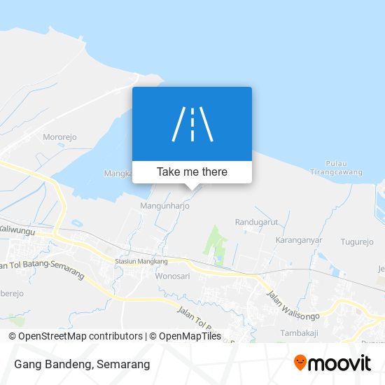 Gang Bandeng map