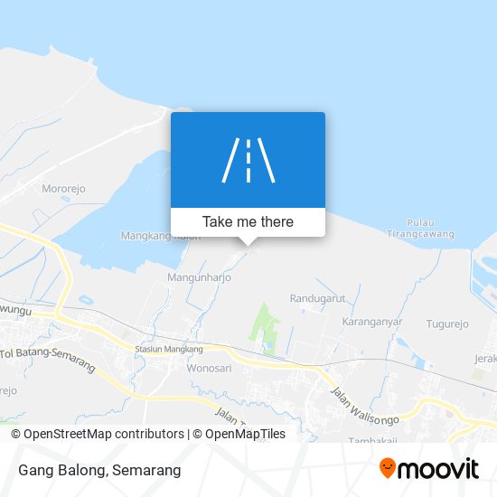 Gang Balong map