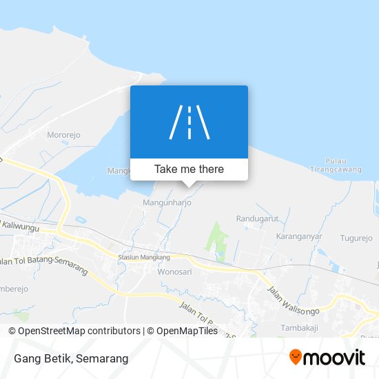 Gang Betik map