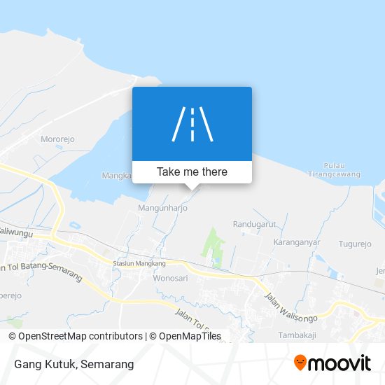 Gang Kutuk map
