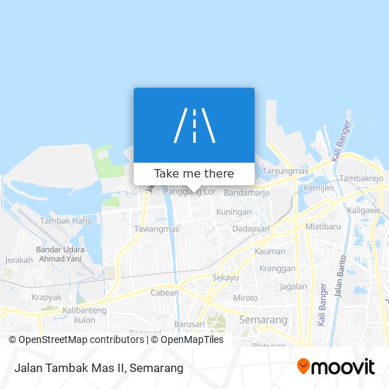 Jalan Tambak Mas II map