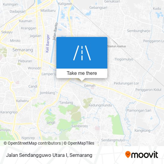 Jalan Sendangguwo Utara I map