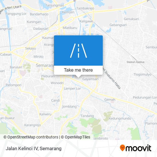 Jalan Kelinci IV map