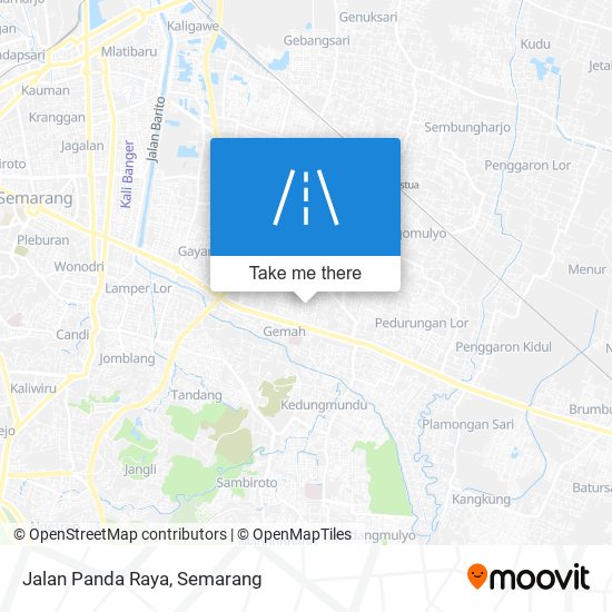 Jalan Panda Raya map