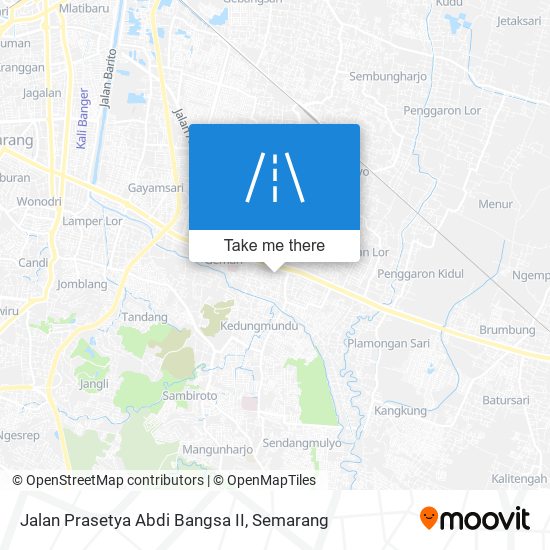 Jalan Prasetya Abdi Bangsa II map