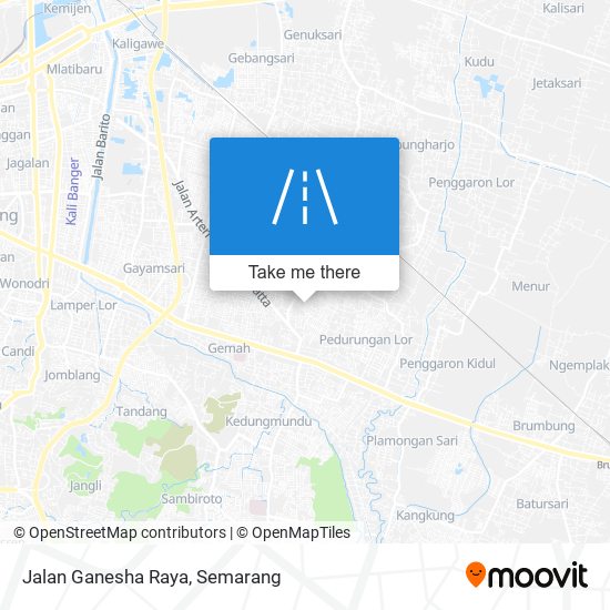 Jalan Ganesha Raya map