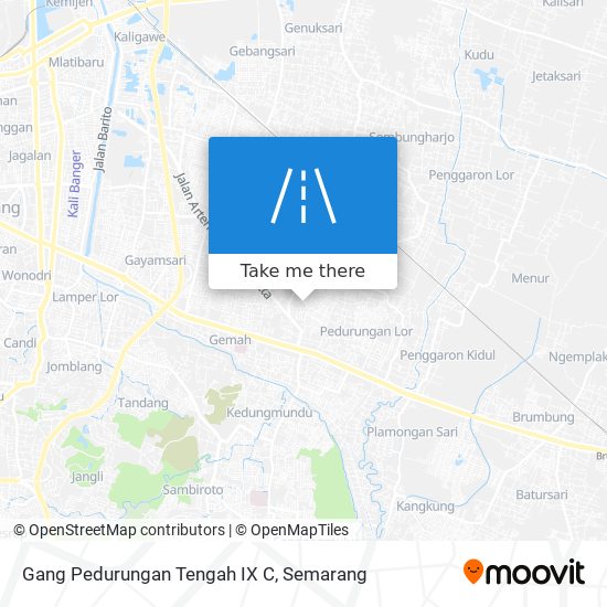 Gang Pedurungan Tengah IX C map