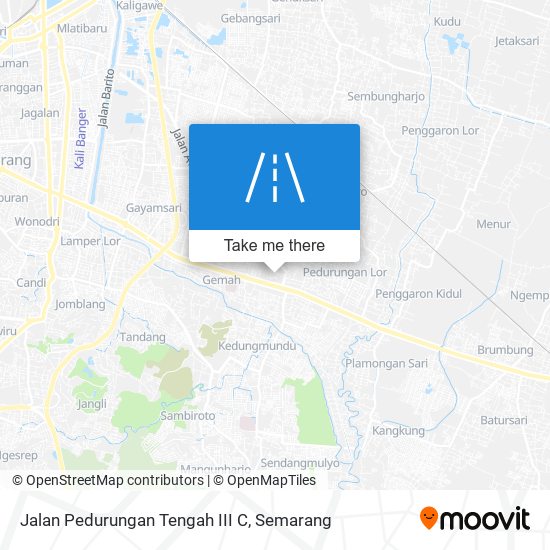 Jalan Pedurungan Tengah III C map