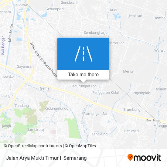 Jalan Arya Mukti Timur I map