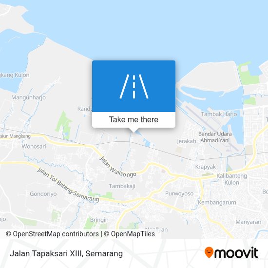 Jalan Tapaksari XIII map