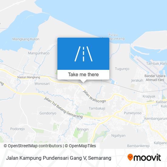 Jalan Kampung Pundensari Gang V map