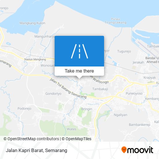 Jalan Kapri Barat map