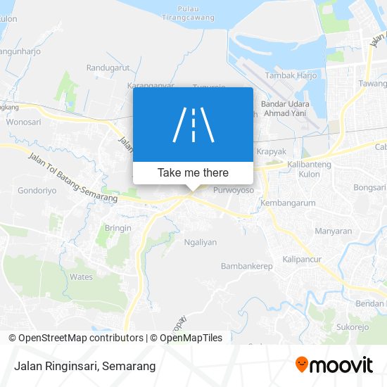 Jalan Ringinsari map