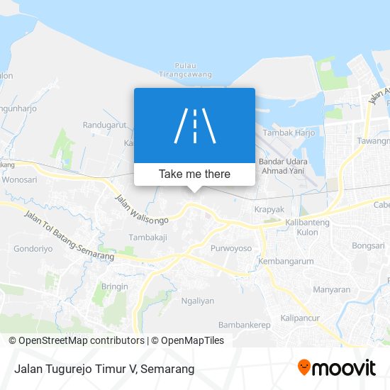 Jalan Tugurejo Timur V map