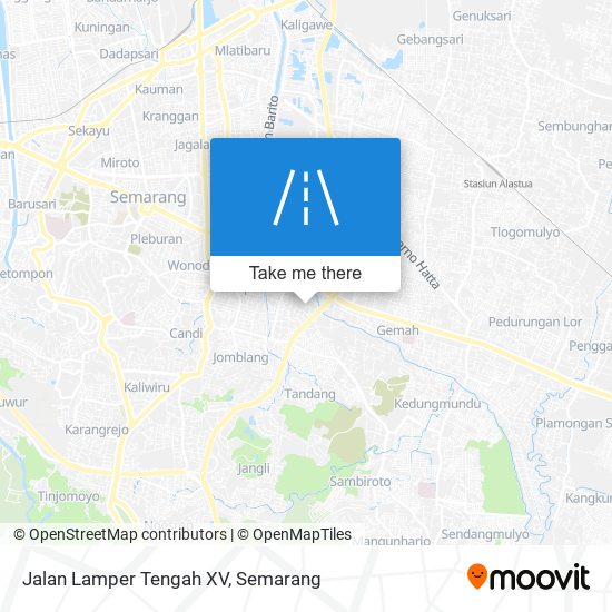 Jalan Lamper Tengah XV map