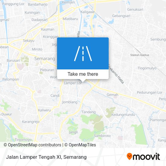 Jalan Lamper Tengah XI map