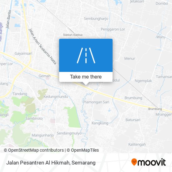 Jalan Pesantren Al Hikmah map