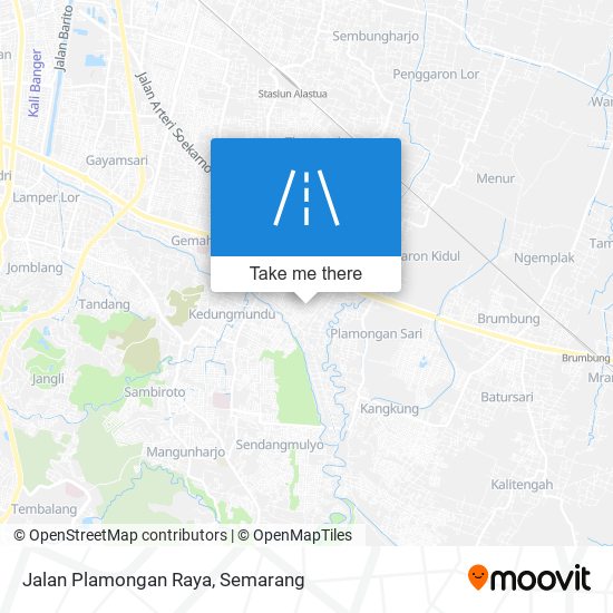 Jalan Plamongan Raya map