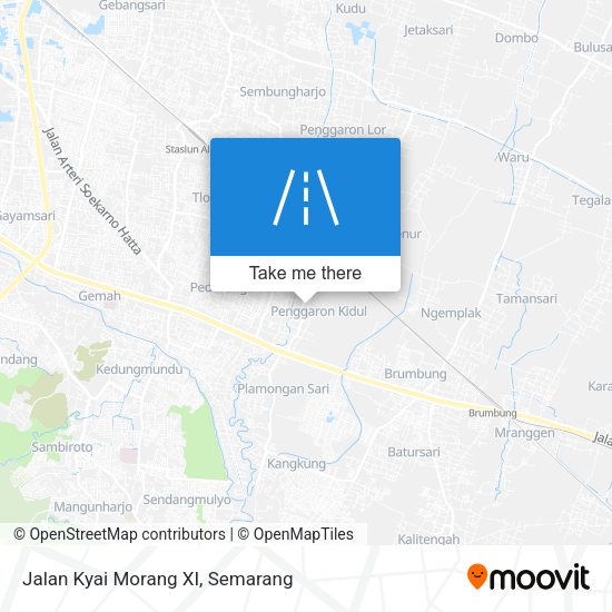 Jalan Kyai Morang XI map