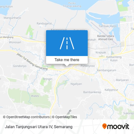 Jalan Tanjungsari Utara IV map