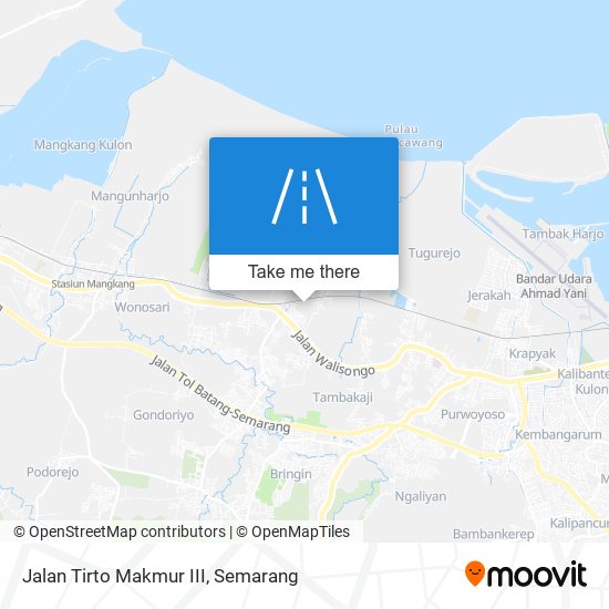 Jalan Tirto Makmur III map