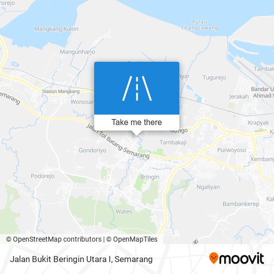 Jalan Bukit Beringin Utara I map