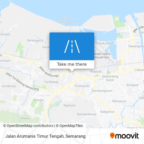 Jalan Arumanis Timur Tengah map