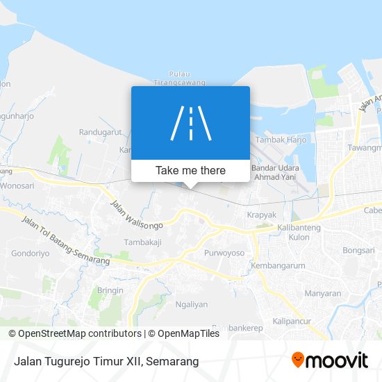 Jalan Tugurejo Timur XII map