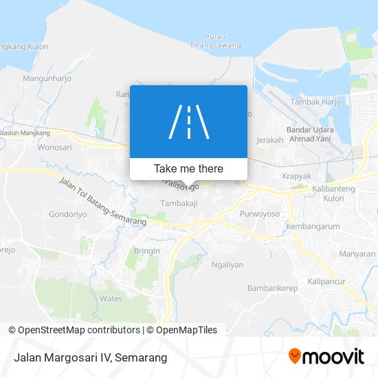 Jalan Margosari IV map