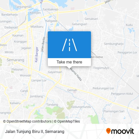 Jalan Tunjung Biru II map