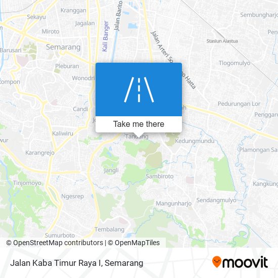 Jalan Kaba Timur Raya I map