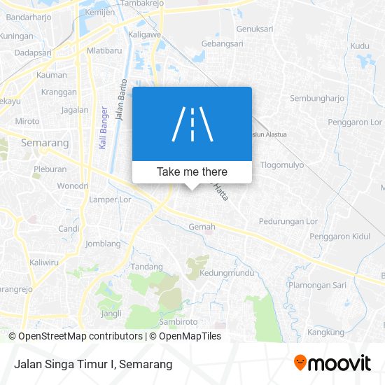 Jalan Singa Timur I map