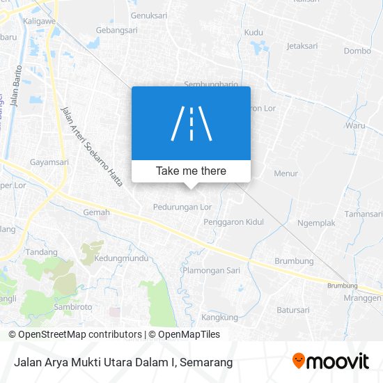 Jalan Arya Mukti Utara Dalam I map