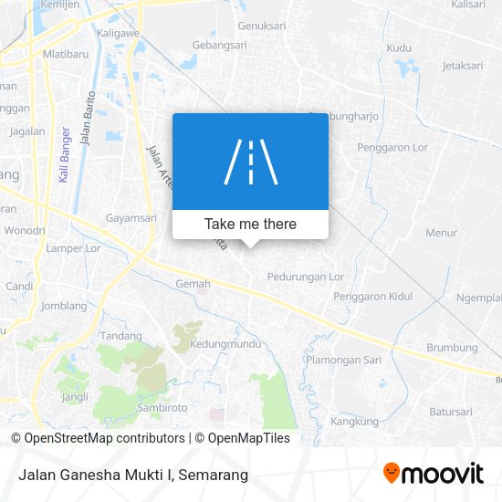 Jalan Ganesha Mukti I map