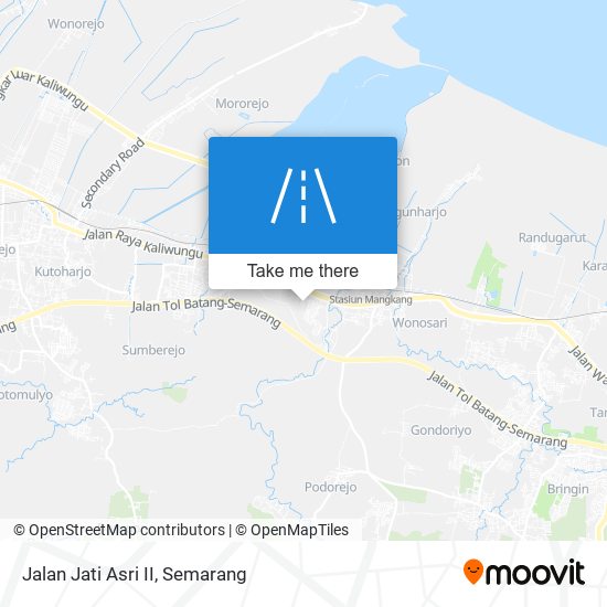 Jalan Jati Asri II map